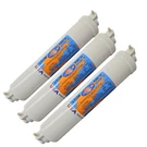Omnipure K2567-SS 2" X 10" Carbon & KDF-55 Filter 1/4 Qc (3 Pack). Fixed Price $84.99.