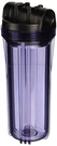 Hydronix HF3-10CLBK34, 10" Clear Housing With Black Rib Cap For & Filtrati.... Fixed Price $37.62.