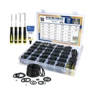 Kit - 1560 Pcs 32 Size Nitrile Rubber Rings Assortment + 4 Hoo.... Fixed Price $35.01.