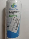 Whole House String Wound Sediment Water Filter Cartridge 2.5" X 10" -. Fixed Price $9.50.