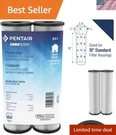 Pentair RS1 Sediment Water Filter, 10-INCH, Standard Whole House Pleated Cell.... Fixed Price $36.23.