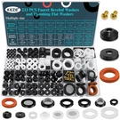 Keze 233 Pcs 1/4S 00,1/4M 0,1/4,1/4L,3/8,1/2,5/8,3/4,1 Inch, Black White Red. Fixed Price $29.70.
