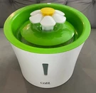 Catit Led Flower Drinking Water Fountain With Triple Action Filter, Green. Fixed Price $9.99.