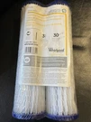 Whirlpool Std Capacity Replacement Cartridges Filters Whole House Filtration 2PK. Fixed Price $7.50.