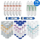 6 Stage 75 Gpd Reverse Osmosis System Ph Alkaline Ro Water Filter 1/2/3 Year Set. Fixed Price $98.89.
