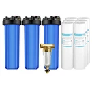 Big Blue Whole House Water Filter Housing System 20" X4.5" Pp Sediment Cartridge. Fixed Price $29.99.