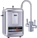 Instant Hot Water Dispenser, 2.5 Qt, Digital Dual Lever Faucet, Chrome Finish. Fixed Price $528.99.