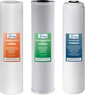 Whole House Water Filter Replacement Pack 3-STAGE Sediment & Carbon Cartridges. Fixed Price $316.99.