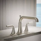 10 Pieces Kohler 2-HANDLE Bathtub Faucet. Trim Kit Only, Valve Required. Fixed Price $1290.00.