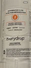 Whirlpool EDR8D1 Every Drop Ice & Water Refrigerator Filter New Sealed. Fixed Price $80.00.