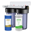 2 Stages Big Blue Whole House Water Filter System City/well Kdf Filtration. Fixed Price $135.99.