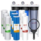 Stage 20 Inch Whole House Water Filter Housing System +3 Set Cartridges. Fixed Price $439.99.