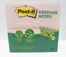 Post-it Original Pads Helsinki Collection, Value Pack, X 3", 100 Sheets/pad. Fixed Price $15.95.