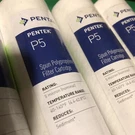 Water Filter Pentek P5 Micron Standard 10" X 2.5" Spun Sediment Sealed. Fixed Price $8.00.
