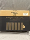 Membrane Solutions Micron Whole House Water Filter 10"X2.5" String Wound. Fixed Price $23.90.
