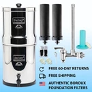 Berkey Water System W/ 2 Boroux & Level Spigot. Fixed Price $233.99.