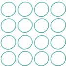 16 Pc Cap O-ring R172009 Bulk Suit For Pentair Rainbow Pool Spa Feeder. Fixed Price $11.39.