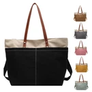 Women's Large Canvas Tote Adjustable Single Shoulder Casual Handbag. Fixed Price $24.99.