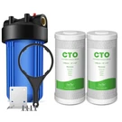 Simpure DB10P Housing And Micron 10" X 4.5" Cto Carbon Filters. Fixed Price $123.59.
