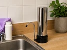 Lake Industries Stainless Steel Countertop Water Filter For Aqua Optima Evolve. Fixed Price $44.99.