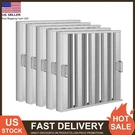 5 Pack Commercial Kitchen Exhaust Hood Filters 4 Grooves Range. Fixed Price $98.79.