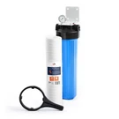 Big Blue 20" Whole House Water Filter System 1"+ Bracket+ String Wound Sediment. Fixed Price $93.49.