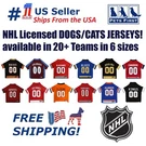 Nhl Pet Jersey - Official Licensed Authentic Hockey Dog & Cat. Fixed Price $33.99.