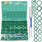 Xbvv 595 Pcs Metric And Sae Air Conditioning O-ring Kit For Automotive Green. Fixed Price $28.58.