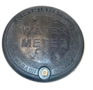 Ford Type-x Polymer Water Meter Box Cover, 12-1/2" Lid 11-1/2" I.d. Ring. Fixed Price $34.90.