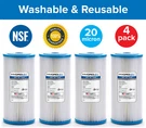 Hydronix SPC-45-1020 Whole House Pleated Sediment Water Filters 4.5" 10". Fixed Price $42.95.