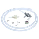 Piaggio Fuel Tap Set Filter Clamps Hose Actuation Bottom. Fixed Price $21.99.