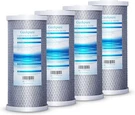 Geekpure Whole House Carbon Block Replacement Water Filters Mic 4.5X10 Pack. Fixed Price $63.99.