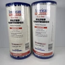 Sealed American Plumber W50PEHDA Heavy-duty Pleated Filter Cartridge Lot Of 2. Fixed Price $27.95.