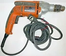Ridgid Corded Drill, R5013, 1/2" Size, 120 V 60 Hz, 7.5 Amp, 0-2,700/ Min. Fixed Price $50.00.