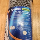 Icepure 10" 4.5" Micron Whole House Carbon Block Water Filter CTO10BB. Fixed Price $19.80.