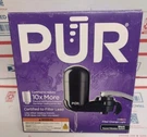 Pur FM-2000B Vertical Faucet Mount Filtration System Black New In Box. Fixed Price $16.49.