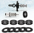 Fleck 5000 Water Softener Rebuild Kit Seal Spacer Piston. Fixed Price $175.59.