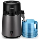 Water Distiller 4L Purifier Machine Countertop 750W &smart Switch 1.0 L/h. Fixed Price $58.96.