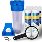 10" Clear Standard Whole House Water System 4 Sediment Micron. Fixed Price $34.99.
