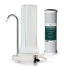 Ispring CKC1-PB 2.5" X 10" Tall, Lead Reduction Water Filter White. Fixed Price $63.77.