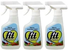 Fit Organic Fruit And Vegetable Wash Spray Bottle White, Clear, 12 Fl Oz 3 Pack. Fixed Price $25.78.