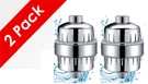High-output Shower Filter (2-PACK) W/ Replaceable Multi-stage Cartridge.. Fixed Price $29.99.