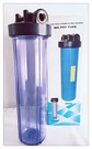 Big Fat 20" Jumbo Size Clear Whole House Water Filter System (1"PORT) No Bracket. Fixed Price $68.00.
