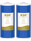 10" X 4.5" Whole House Water Filter Cartridges, Gac/kdf, 2 Pack. Fixed Price $78.50.