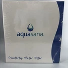 New Aquasana AQ-4000 Dual-filter Drinking Water Filtration System Countertop. Fixed Price $110.00.
