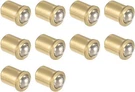 Uxcell Door Cabinet Closet Drawer 7MM Dia Brass Ball Catch 10PCS, Gold. Fixed Price $10.91.