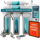 5-STAGE Under Sink Reverse Osmosis Water Filter System 100 Gpd Ro Filtration. Fixed Price $224.15.