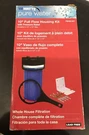 Watts Whole House Filter Kit W/ Pressure Relief Pure Water PWHIB10FF G7. Fixed Price $25.49.