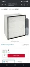 Hepa Replacement Filter 24''X24''X11.5'' Pleated 1200CFM/300 Fpm Air Flow.. Fixed Price $89.99.