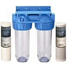 Bluonics Dual Whole House Water Filter Purifier With Carbon Block And Sediment. Fixed Price $85.00.